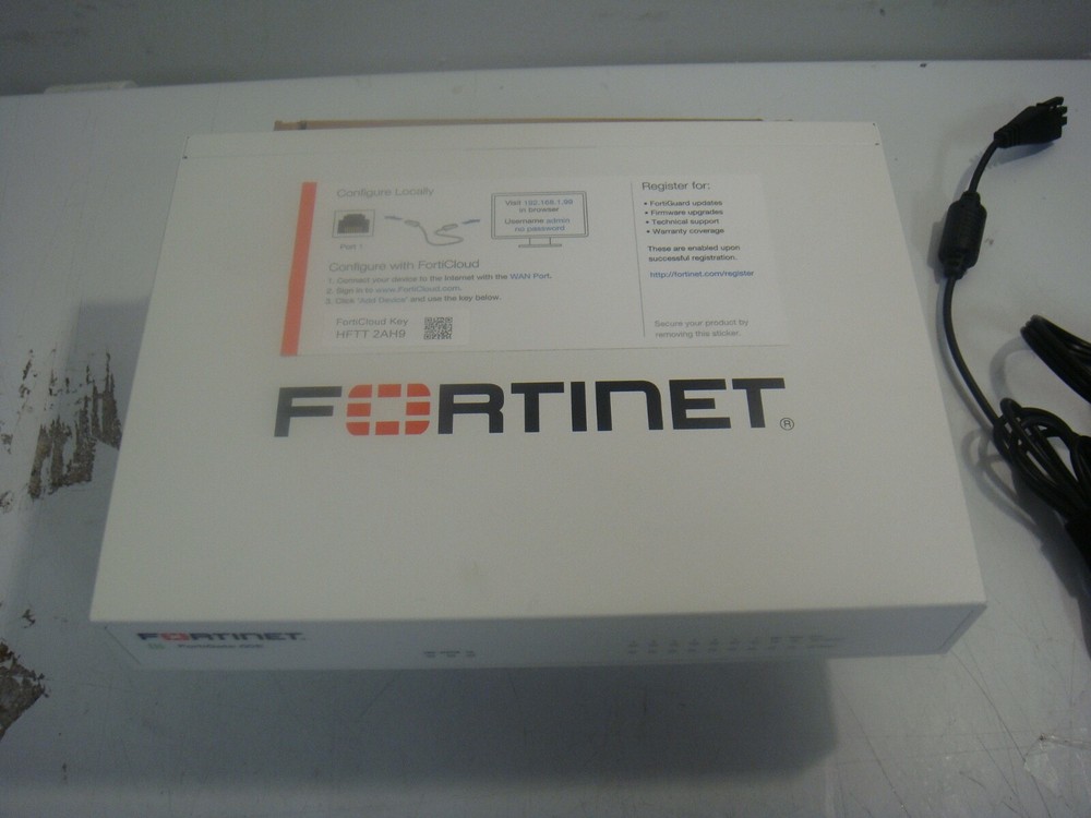 Fortinet FortiGate 60E Network Security Firewall "Same Day Shipping"