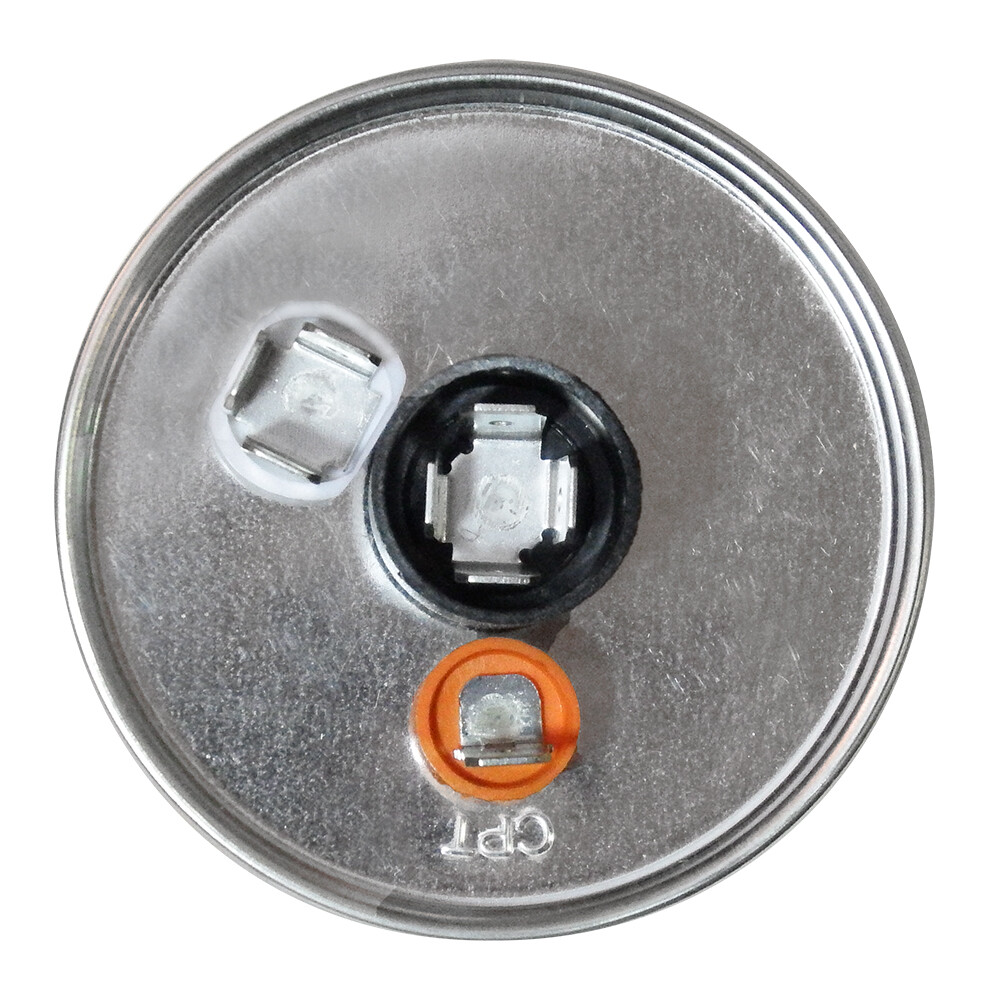 AmRad USA2228 Round Run Capacitor 70 uF MFD 370 / 440 Volt Made in USA