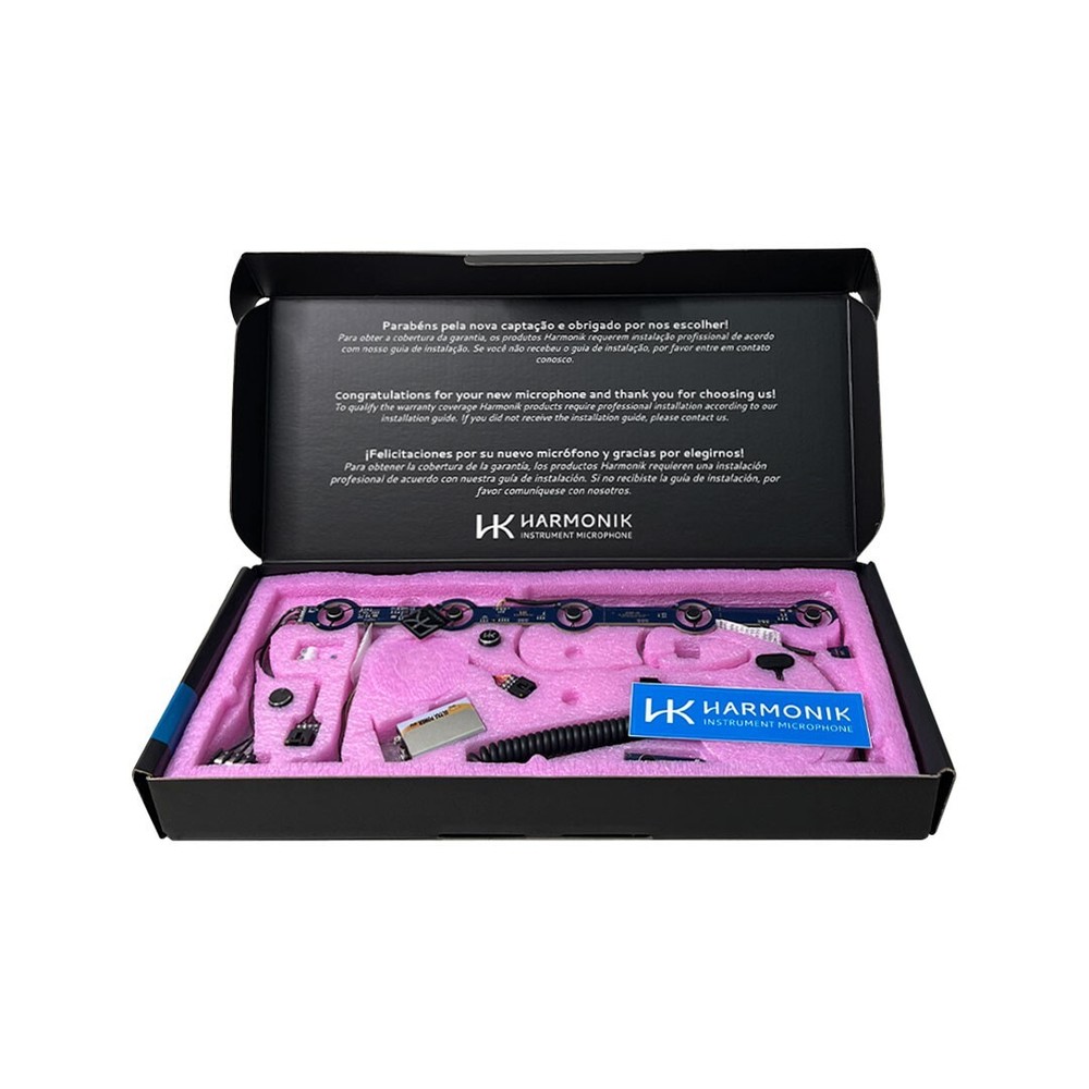 Microfone Acordeão Harmonik Model 501 HQ - Luz Led