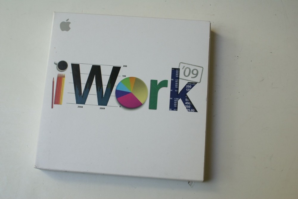 Apple iWork '09 Retail V9.0 MB942D/A Install DVD Full Retail Version for Mac