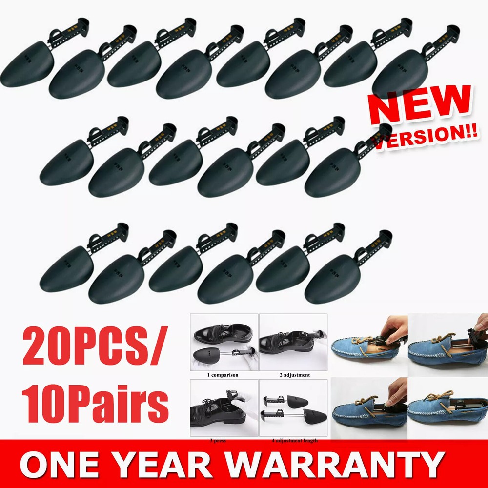 20X Sneaker Shoe Tree Adjustable Shoe Keepers Support Stretcher Expander Shaper