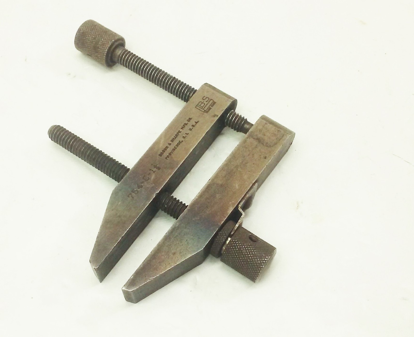 BROWN & SHARPE 754-C-1 1/2" Tool Makers Machinst Parallel Clamp USA