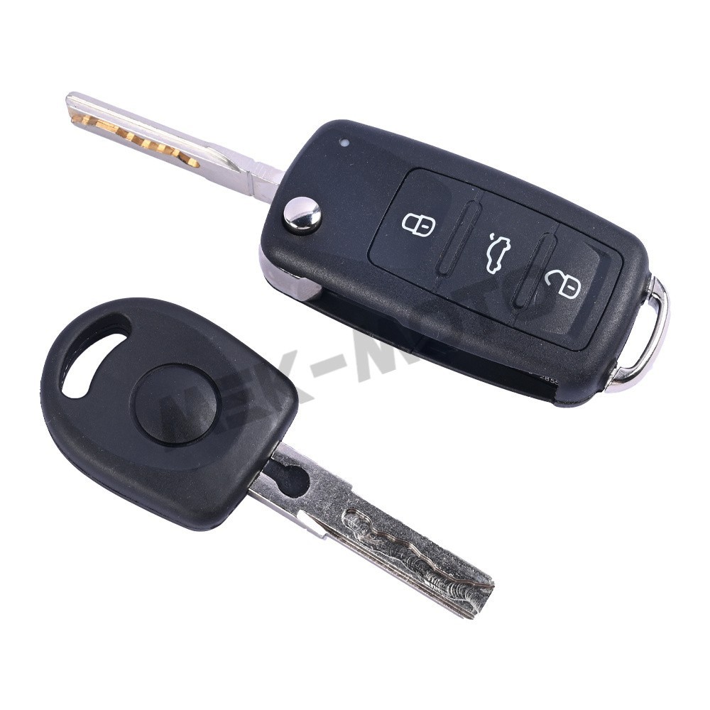 IGNITION SWITCH LOCK ASSEMBLY FOR VW JETTA 06-18 W/REMOTE Control KEY SHELL