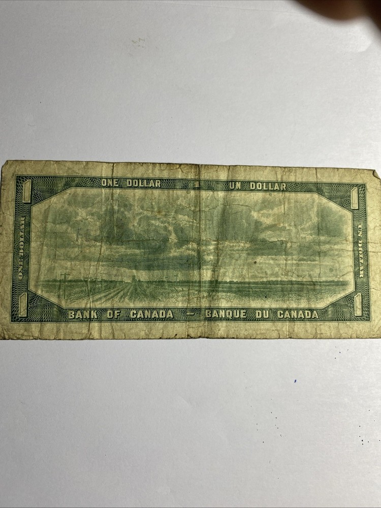 Canada 1954 One Dollar Bill