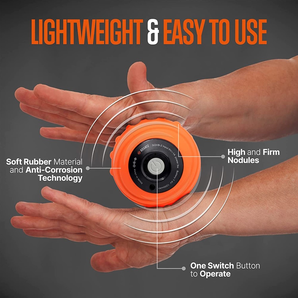 Squatz SQVB-2 Eva Wireless Vibration Massage Ball