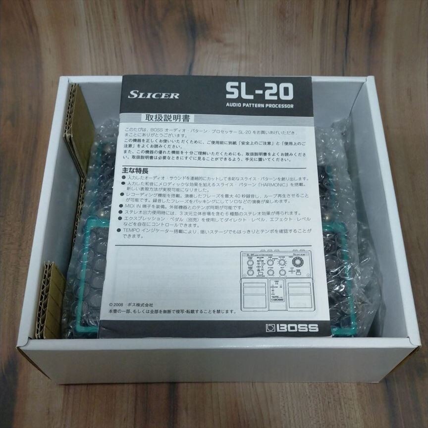 Junk Not Working BOSS SL-20 Slicer Audio Pattern Processor Guitar Effect Pedal