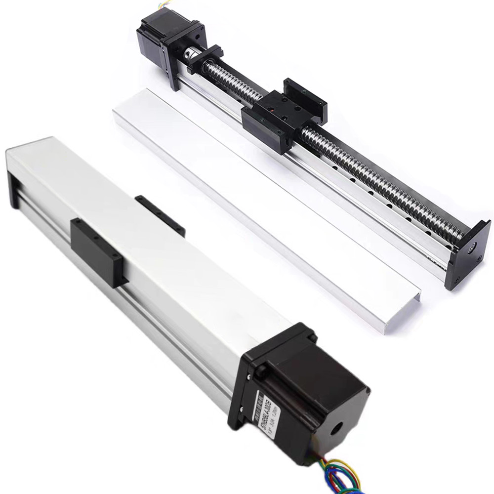 Mini Fully Enclosed Ballscrew Linear stage CNC Kit,Dustproof CNC Sliding Table