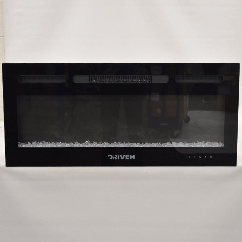 Driven Built-In Electric Fireplace 40 Inch Remote Control 120V
