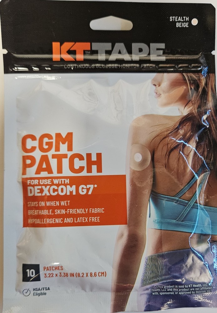 KT TAPE CGM PATCH DEXCOM G7 10CT