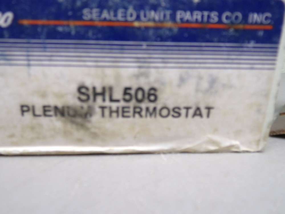 SUPCO SHL506 PLENUM THERMOSTAT