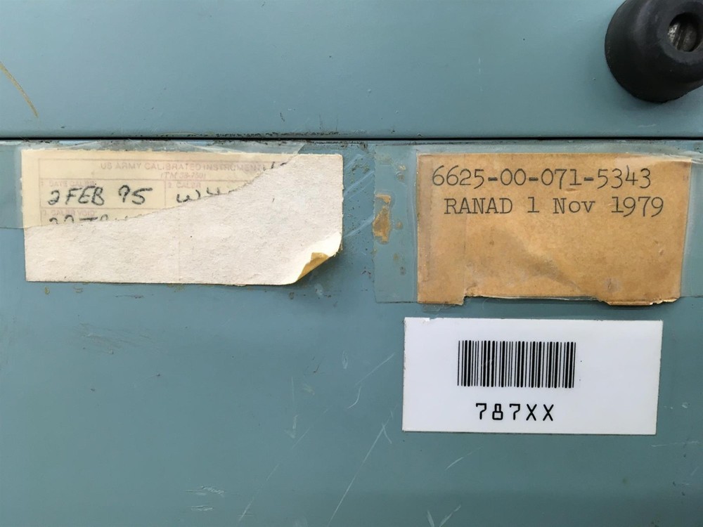 Biddle-Gray Corp. 601147-1 Calibration Resistance Standard