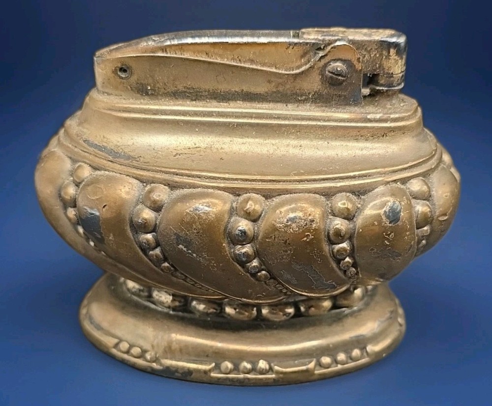 RONSON CROWN SILVERPLATED TABLE LIGHTER