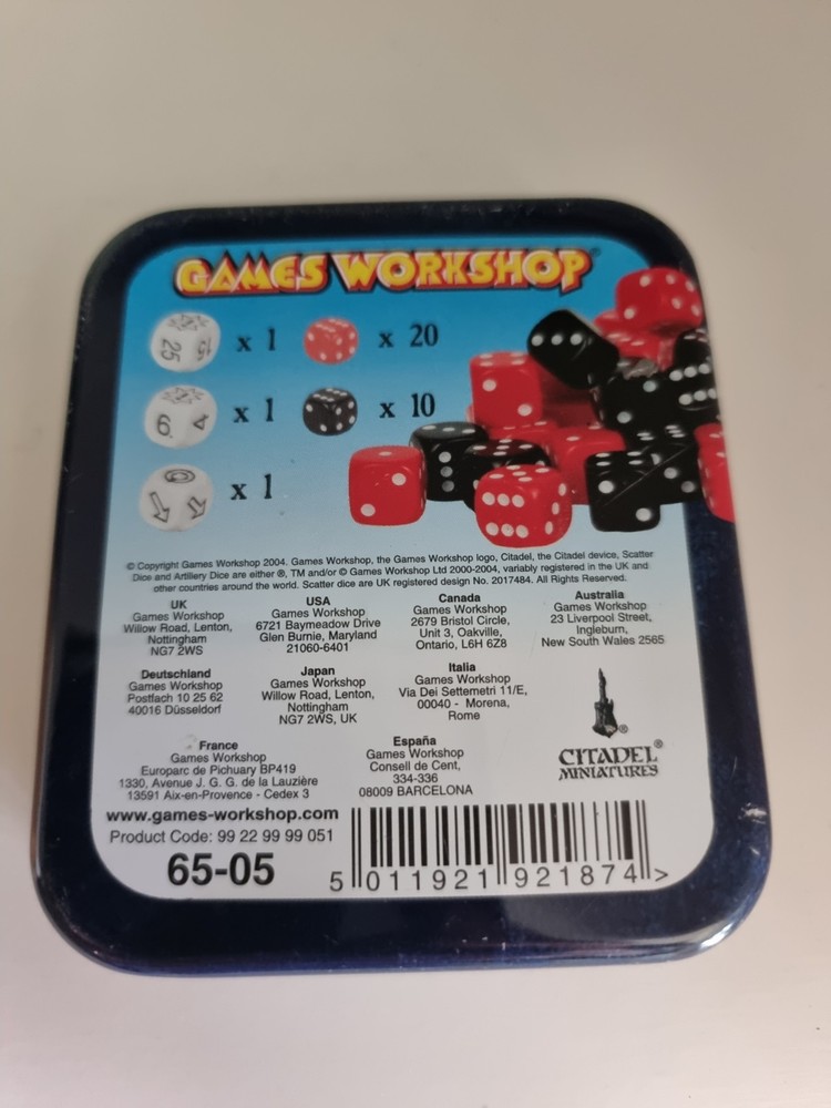 Tinned Set 40K Warhammer Fantasy Games Workshop