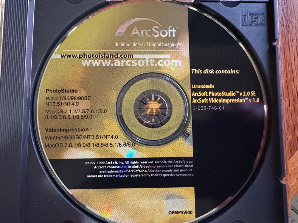 ArcSoft Camera Studio PC Software VideoImpression v2.0SE & VideoImpression v1.0