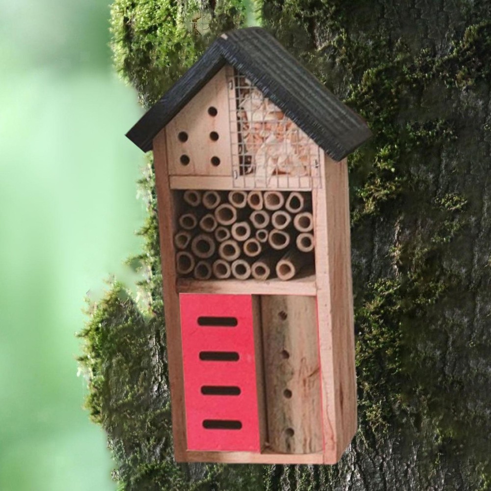 Bee House Bee Hotel Ornament