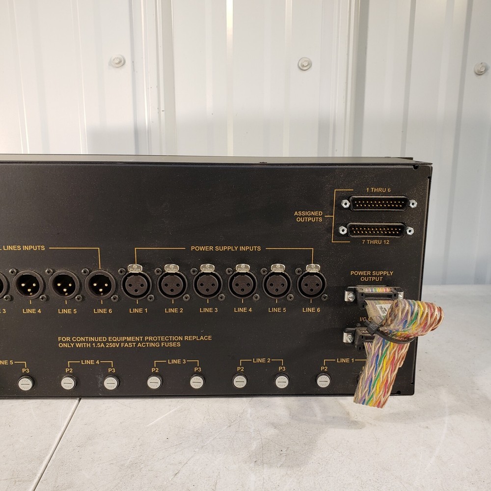 Telex RadioCom IC-100 6-Channel Source Assign Panel