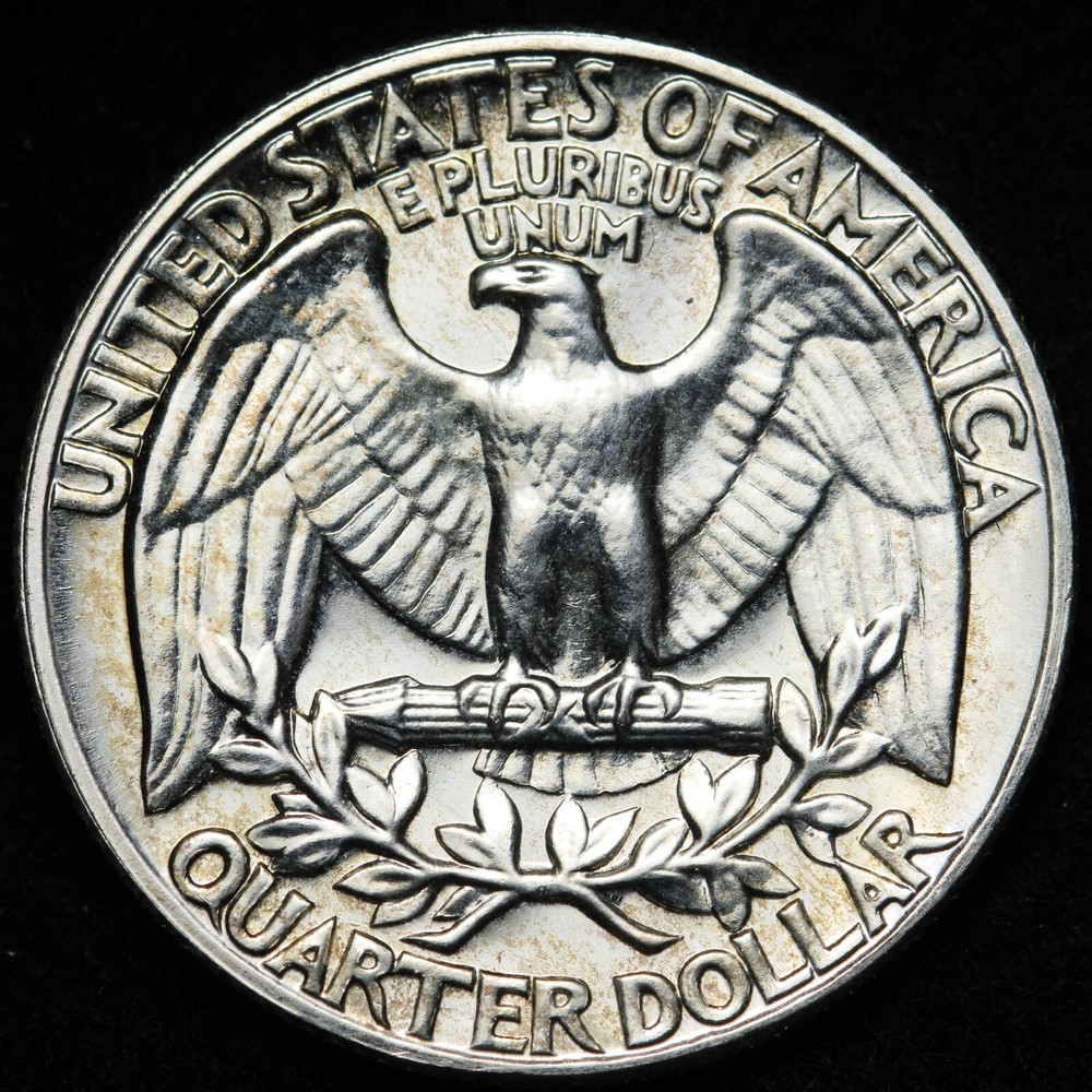1957 Washington Silver Quarter PROOF E198 RQF