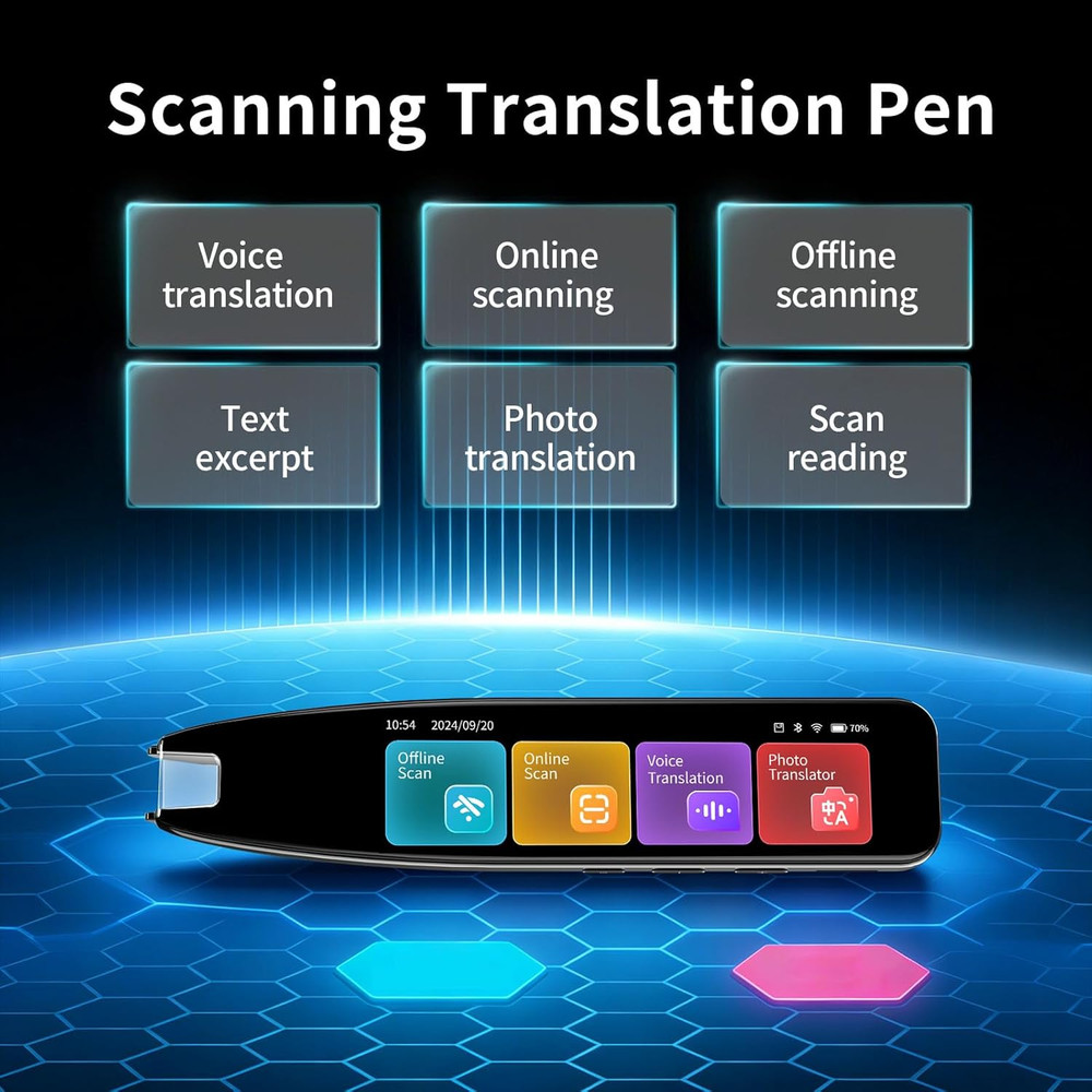 Translator Pen&Scan Reader Pen for Language Learners&Dyslexia&Learning Difficult