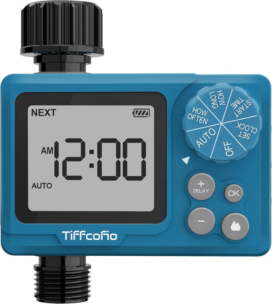 Sprinkler Timer Outdoor, Digital Programmable for Garden Hose, Irrigrtion Timer