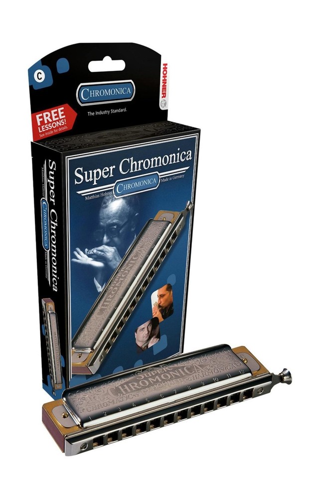 Hohner Harmonica - Super Chromonica 270 - Key Of A