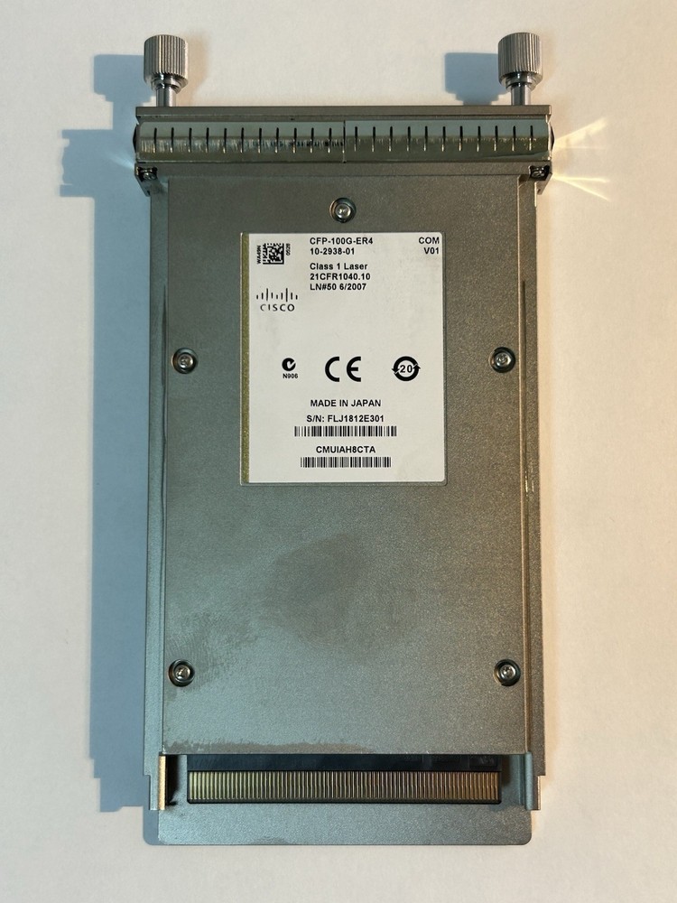 Cisco CFP-100G-ER4 100GBase-ER4 CFP Module Cisco Original