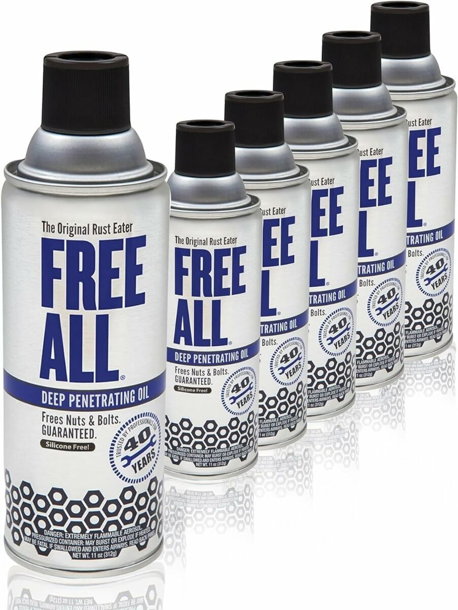 Free All Deep Penetrating Oil 11 oz. Aerosol Spray Can - 6 Pack RE12