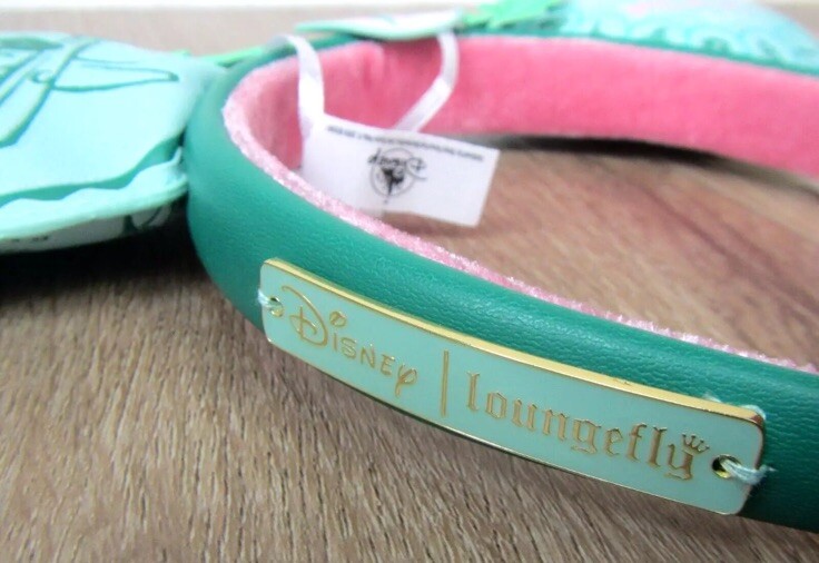 2024 Disney Parks DVC Loungefly Vacation Club Pink Green Ears Headband NEW!