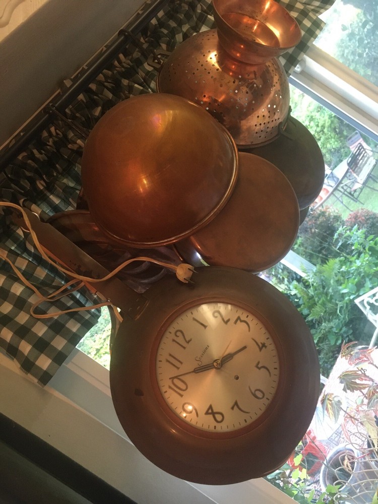 sessions electric wall clock