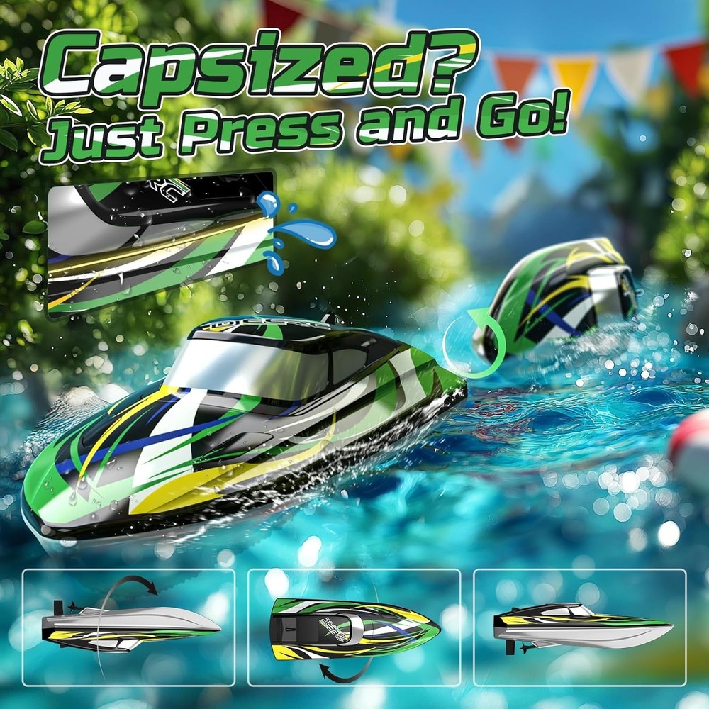 30KM/H Remote Control Boat with Lights