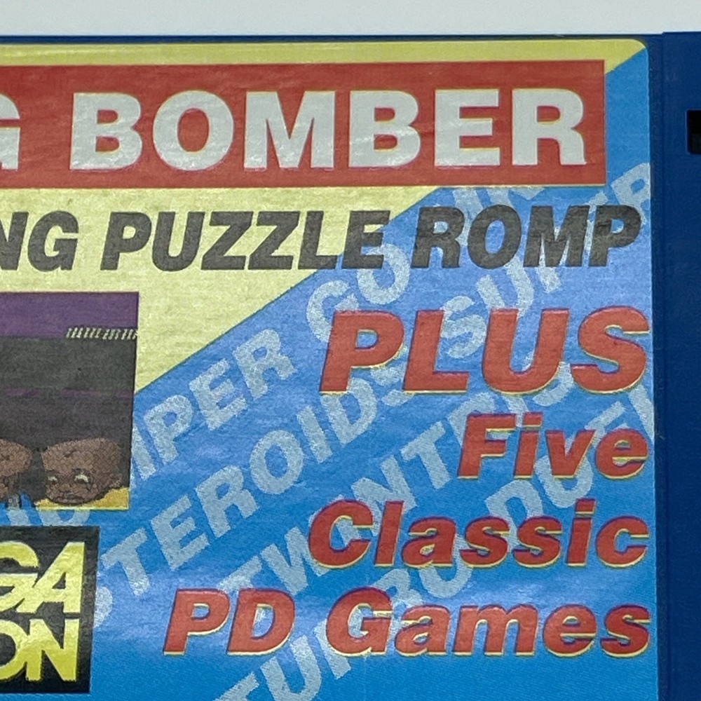 90s Bug Bomber Amiga Floppy Disk VTG PC games untested