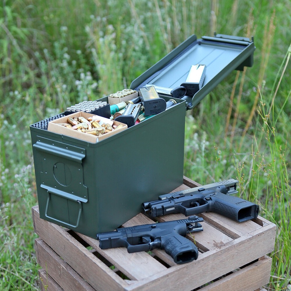 Engraved Steel Ammo Can