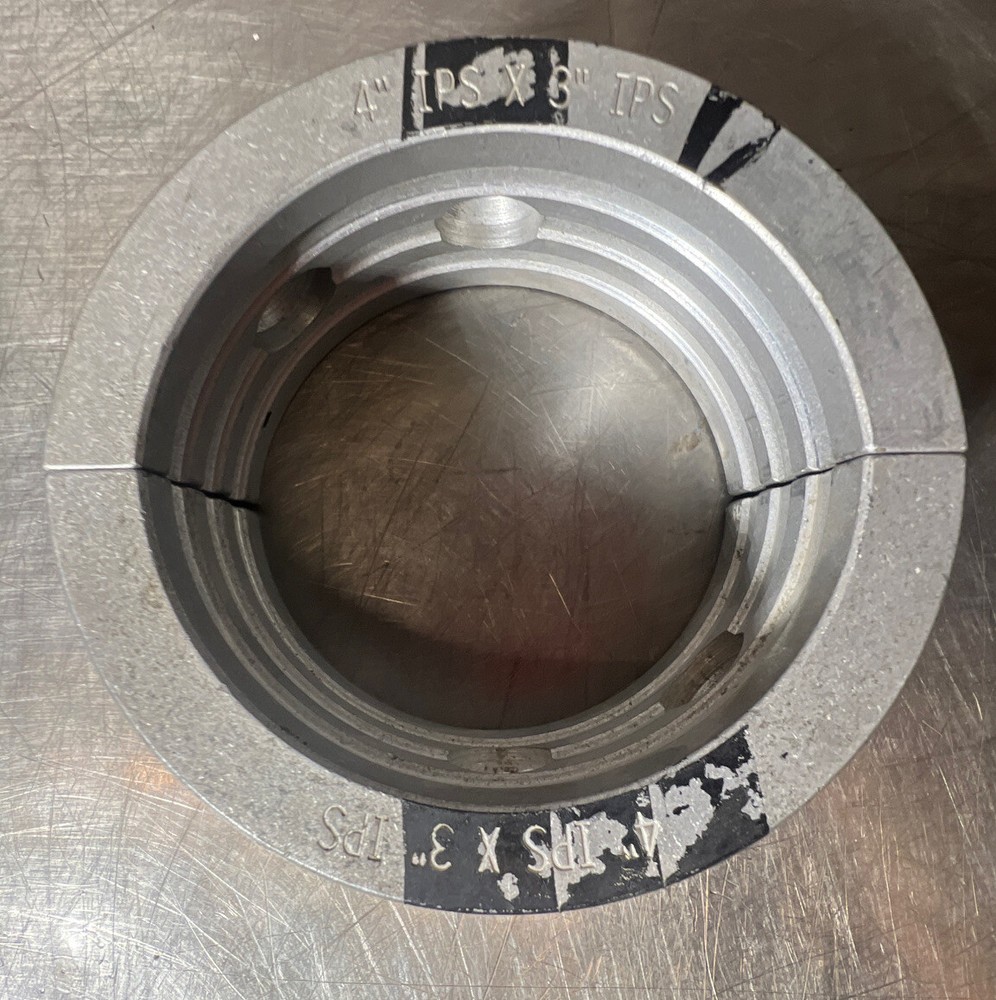 4” IPS X 3” IPS Fitting Insert Set Mcelroy Pipe Fusion. Used Surplus