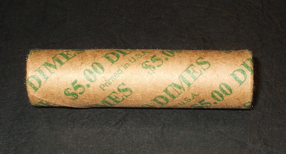 1969-D Uncirculated ROOSEVELT DIME ROLL 💥💥💥💥💥💥💥💥💥💥💥💥💥💥💥💥