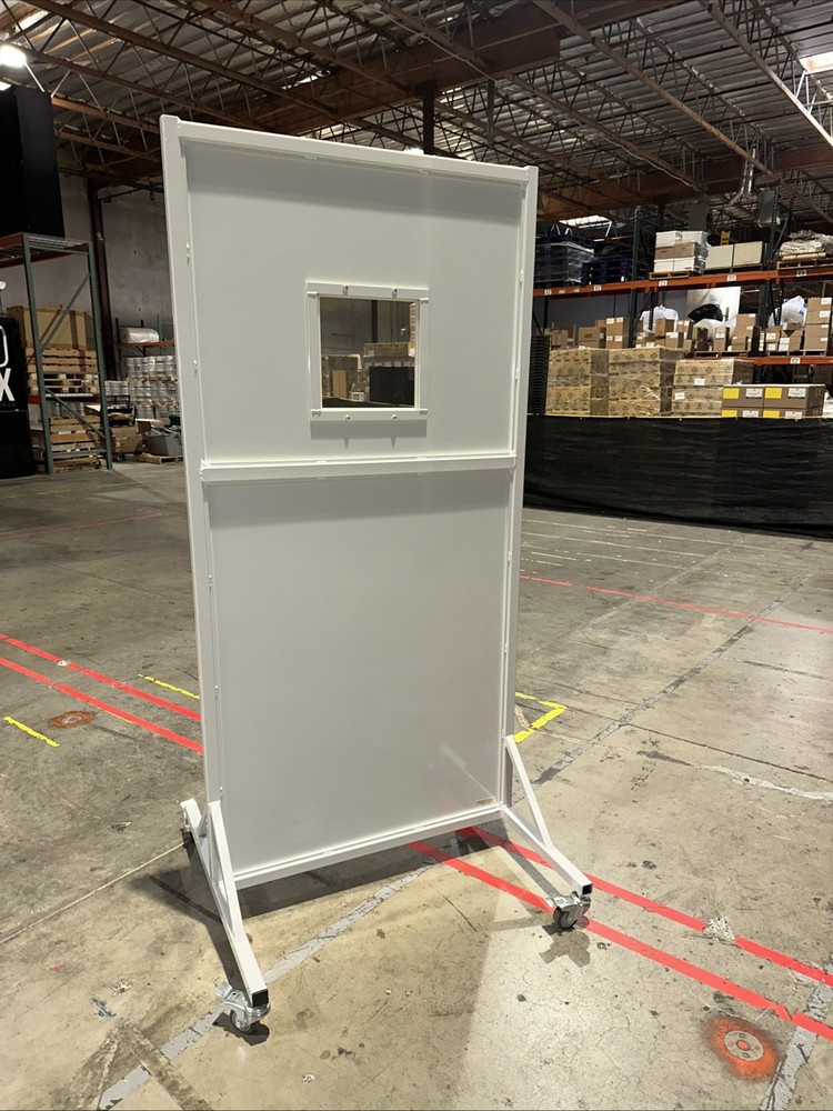 Mobile  Xray Shield Barrier w/ Viewing Window Phillips Safety Products