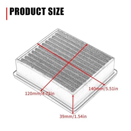 High Flow Air Filter High Performance Flow Panel Air Filter factory