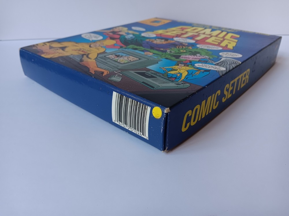 Amiga Comic Setter Computer Software Tested/Works Gold Disk Commodore