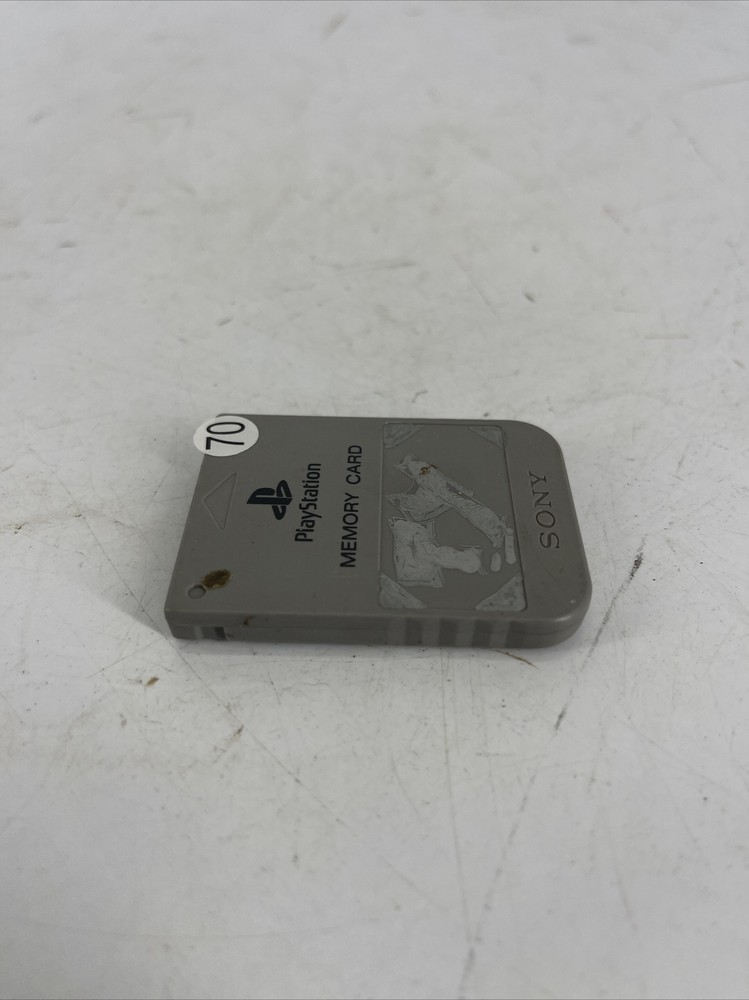 OEM Playstation Memory Card SCPH-1020 USED UNTESTED
