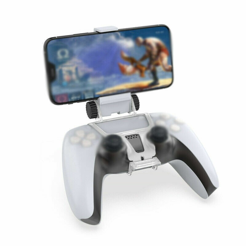 Controller Phone Clip Gaming Holder Mount Stand Bracket for PS5 Game Controller