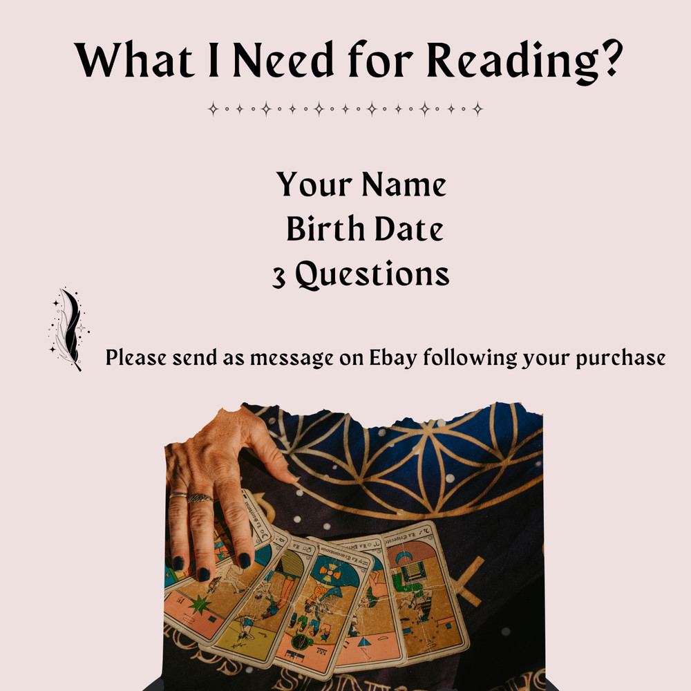 Tarot Reading 3 Questions, Same Day, In-Depth Reading