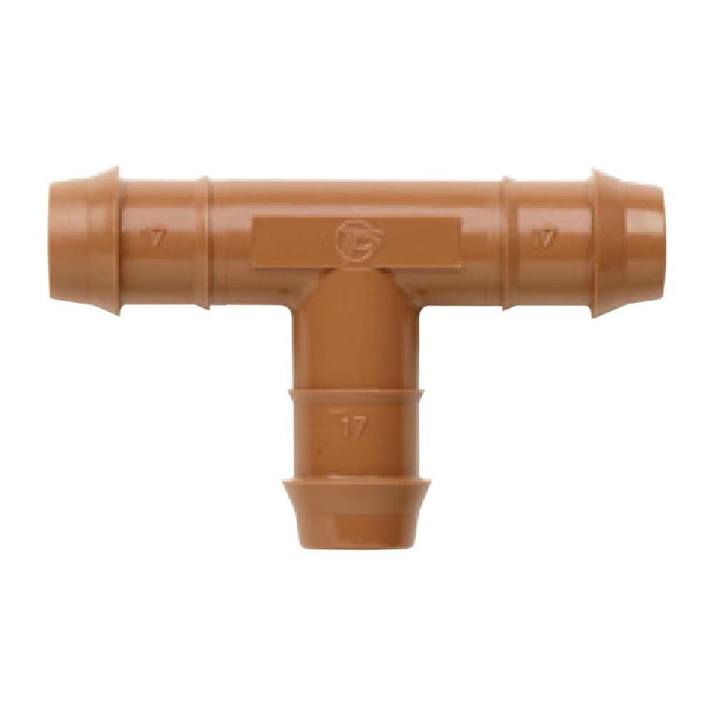 Netafim Techline 17mm Insert Tee – Durable 3-Way Fitting for Drip Irrigation