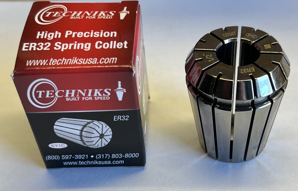 10mm ER32 PRECISION COLLET - .0002" T.I.R Techniks 04232-10