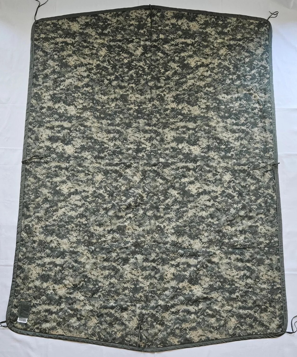 NEW US Military Army ACU Digital Wet Weather PONCHO LINER Woobie Blanket USGI