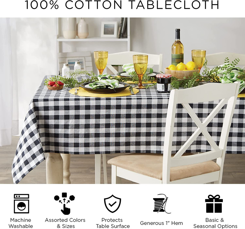 Chambray Kitchen, Tabletop Collection, Natural, 60X120
