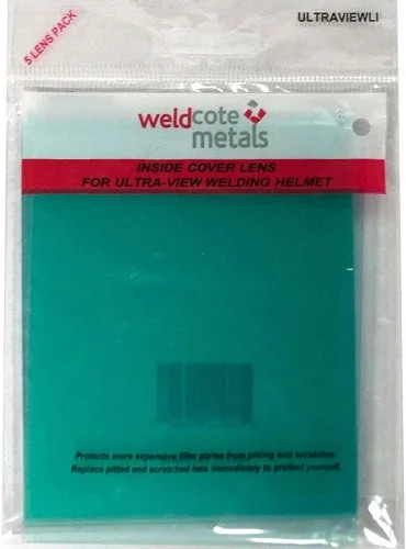 Weldcote ULTRAVIEWLI - ULTRA-VIEW INSIDE COVER LENS 5 PACK - 1EA
