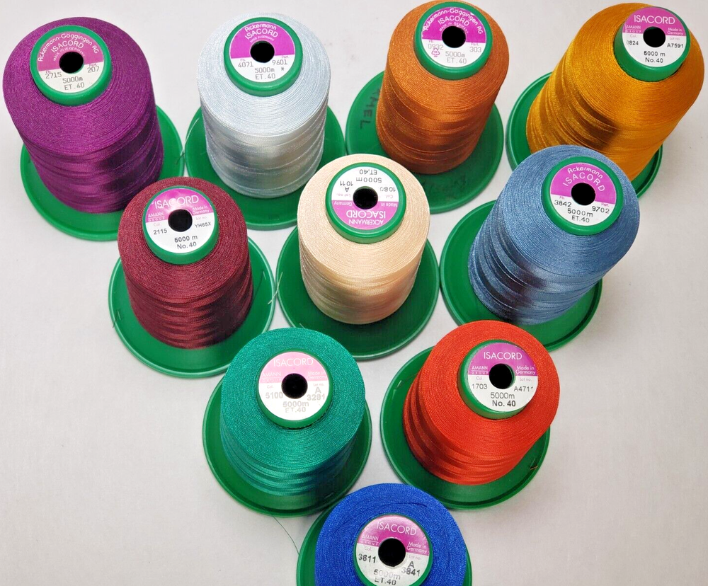 Isacord 10 pack Embroidery Thread-94