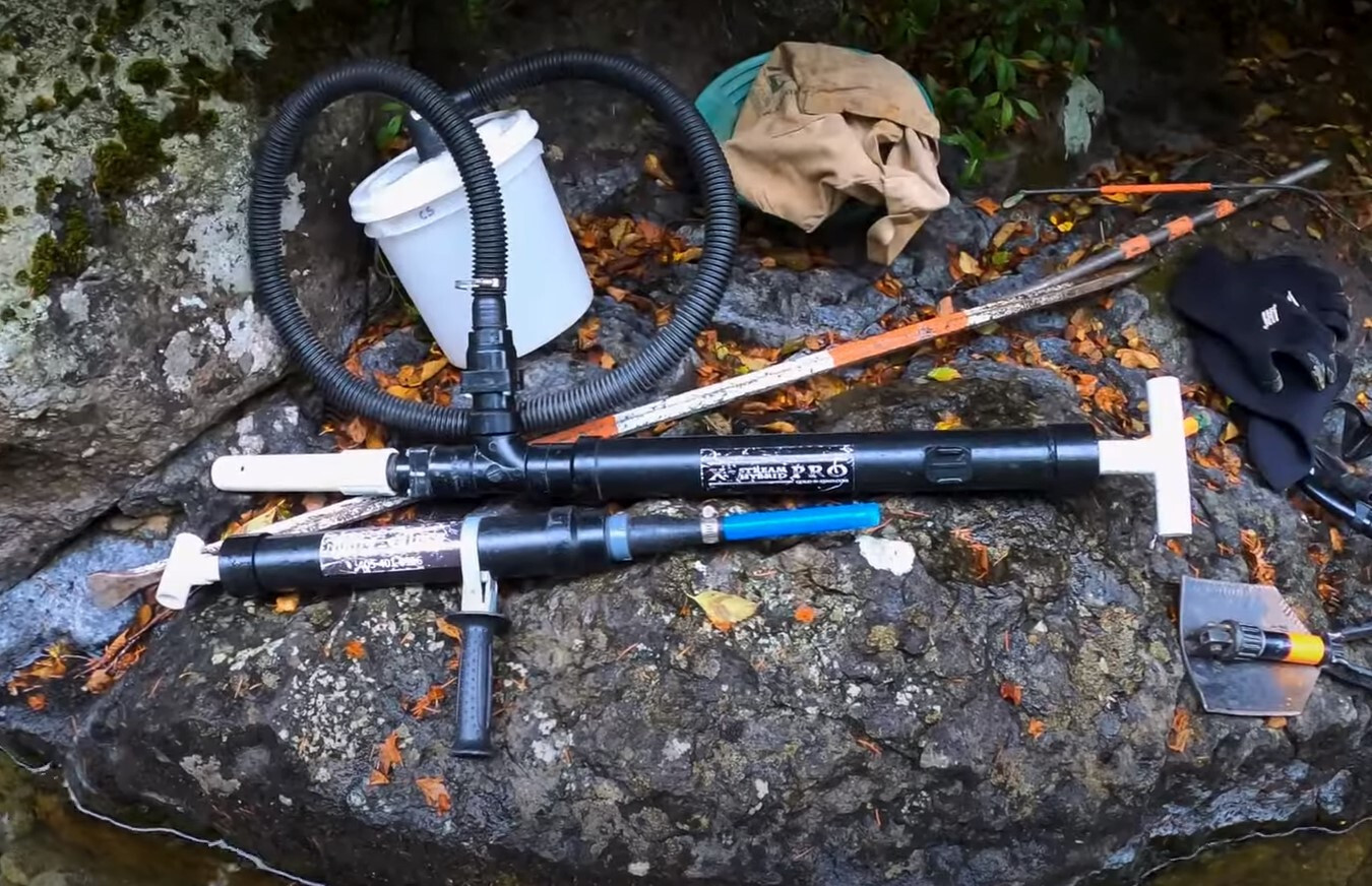 GOLD-n-SAND Hand Dredge X-Stream Hybrid Pro with Ergo the Handle FREE SHIPPING!