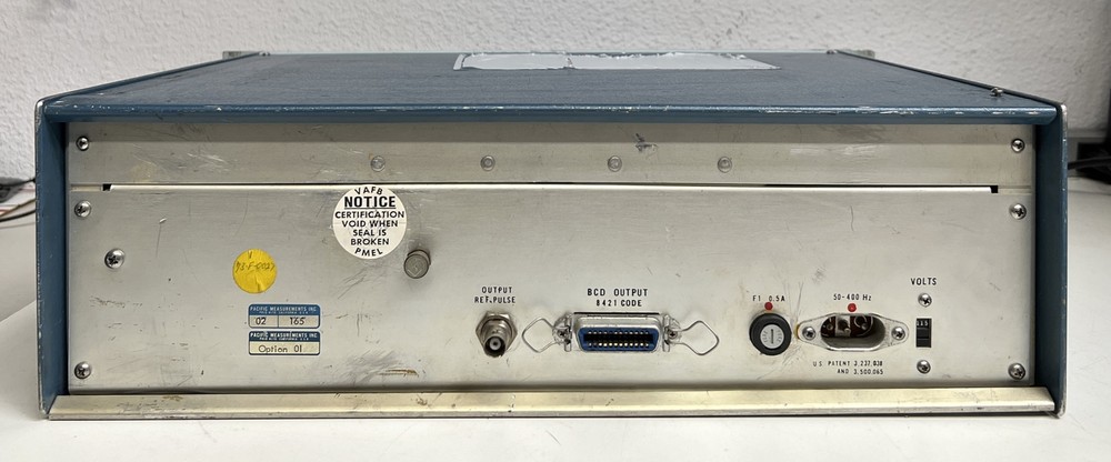 Wavetek 1018A LOG/LIN RF Microwave Peak Power Meter PM Nixie Display