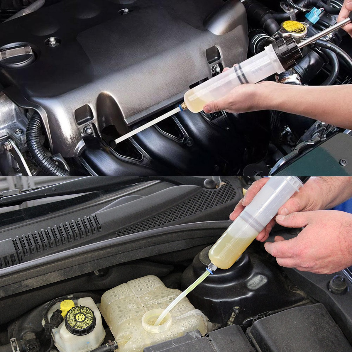 Fluid Extraction Filling Syringe Transfer Liquid Pump Oil Extractor Automotive