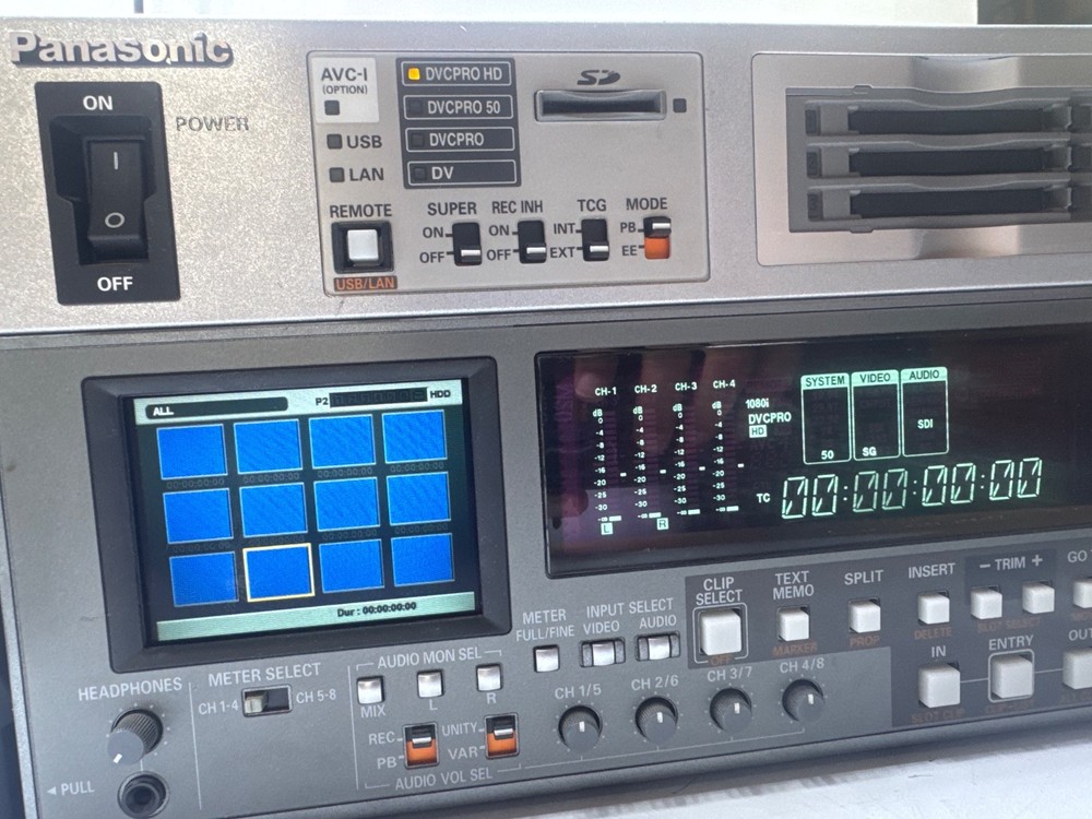 Panasonic AJ-HPS1500E HD/SD Multi-Format Studio Recorder