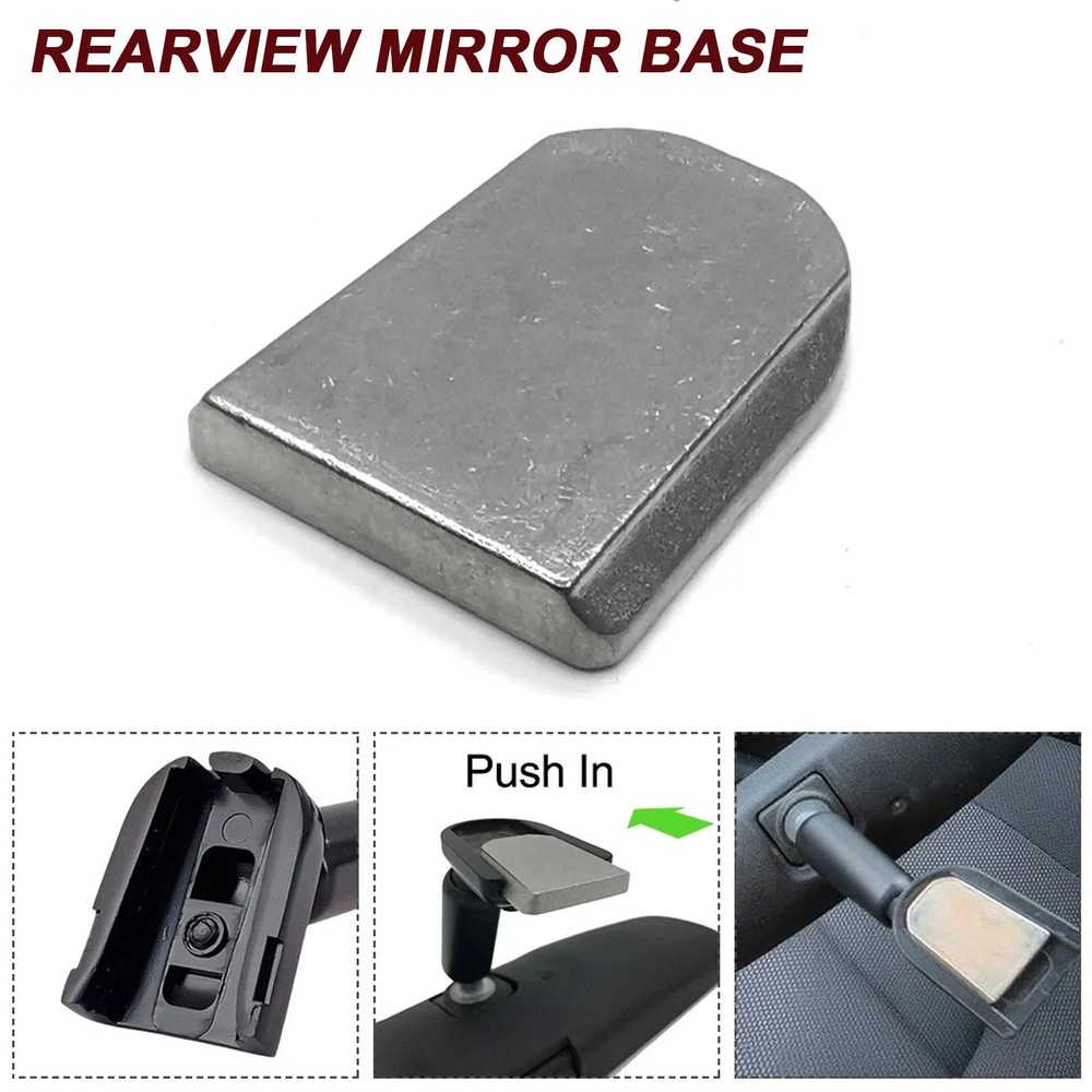 Interior Rear View Mirror Fixing Bracket Windshield Socket Sticker Bracket Base